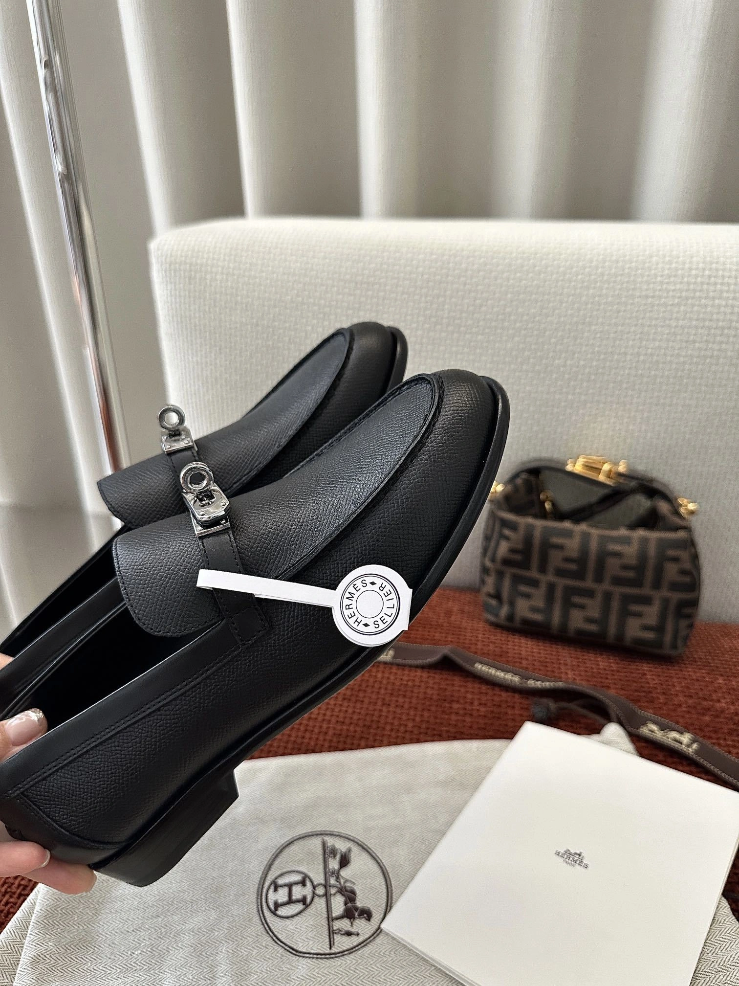COCO-- H5r75s H222078Z 02 Kelly cowhide sheepskin Heel height：2.5CM item:E-X230C2139